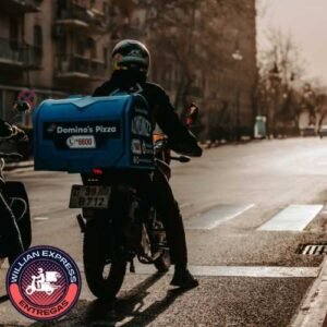 Motoboy na Vila Olímpia